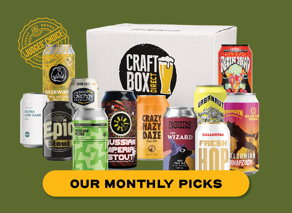 March 2025 Judges' Club Craft Beer Box New Zealand